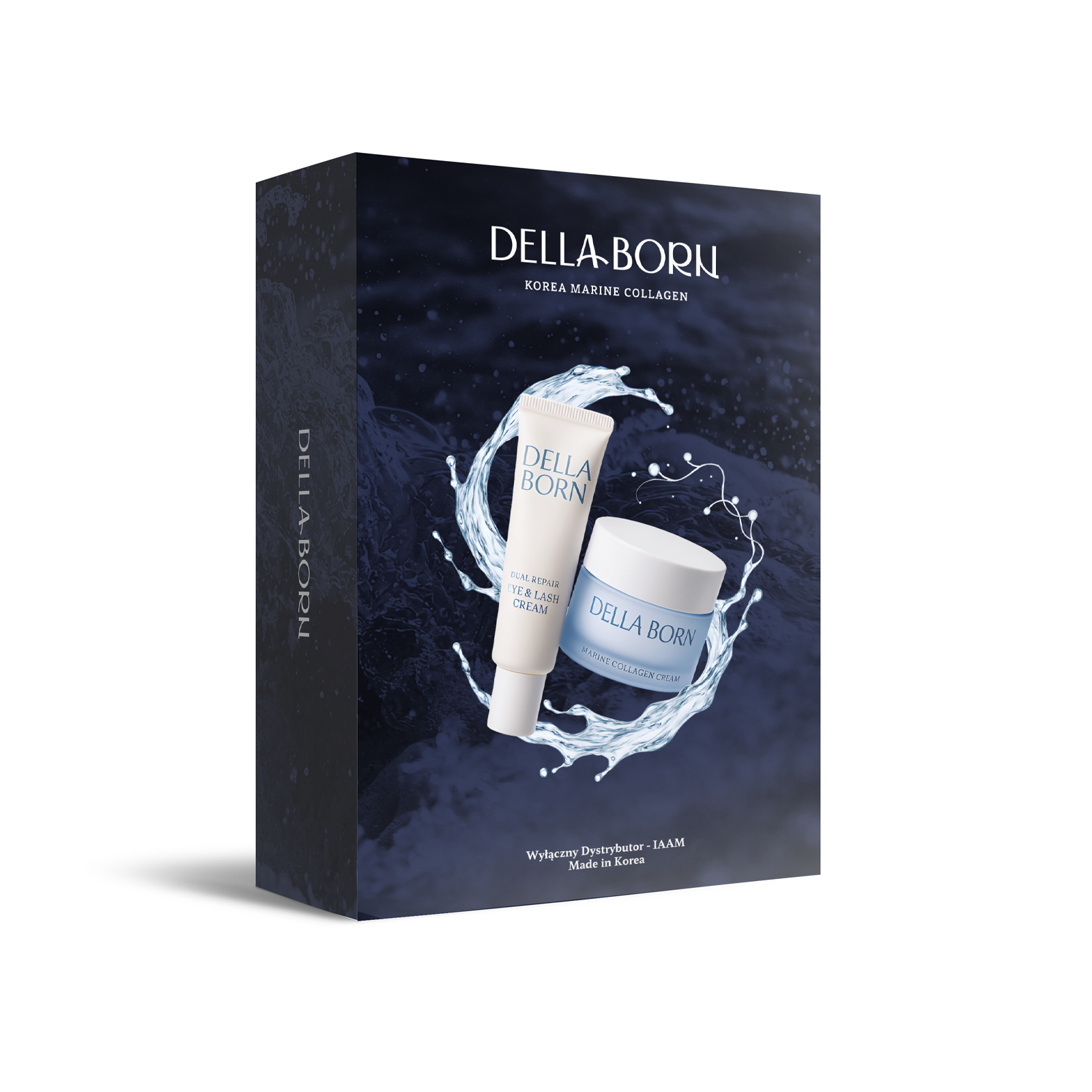 Christmas Box Della Born – Marine Collagen Cream & Dual Repair Eye&Las