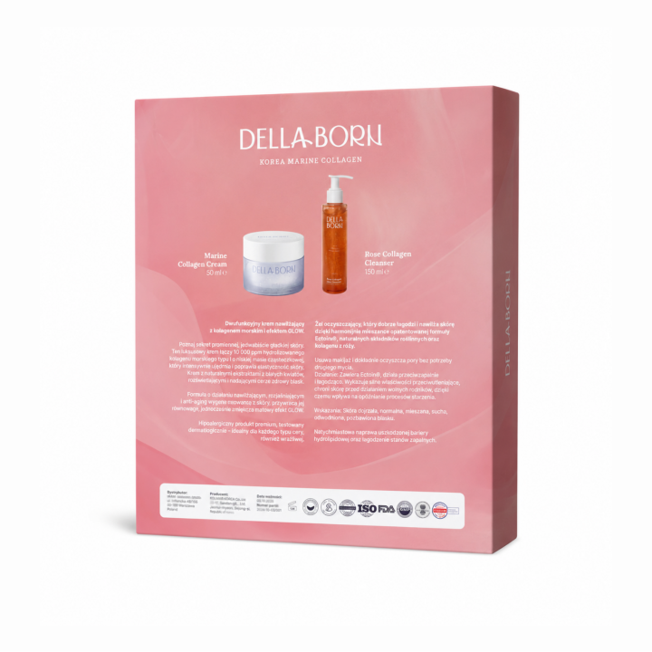 Marine Collagen Cream & Rose Collagen Glow Cleanser