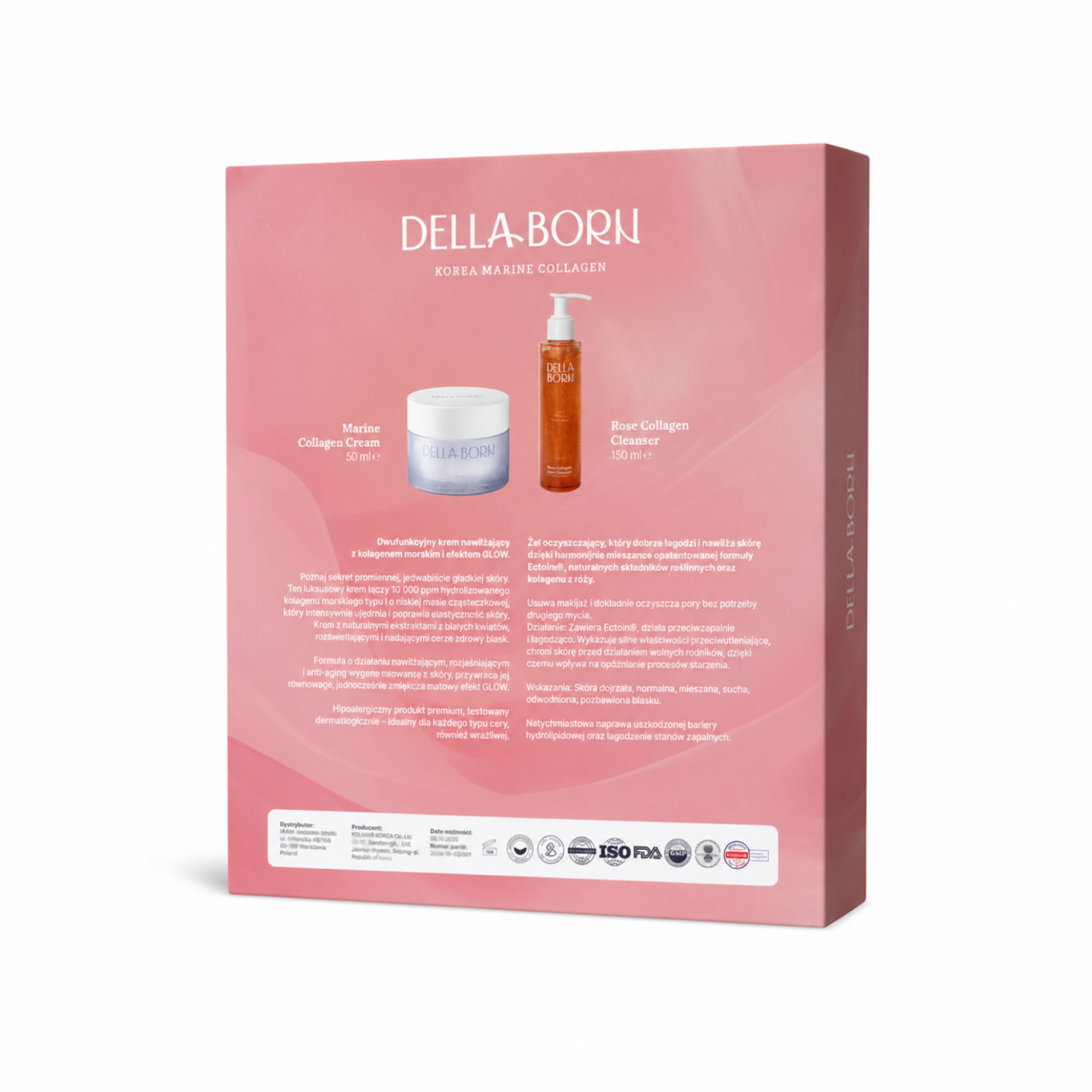 Marine Collagen Cream & Rose Collagen Glow Cleanser